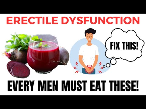 10 Natural Foods That Help Cure ERECTILE DYSFUNCTION