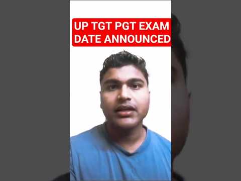 Up tgt pgt EXAM DATE ANNOUNCED #short #examdate #uptgt #uppgt