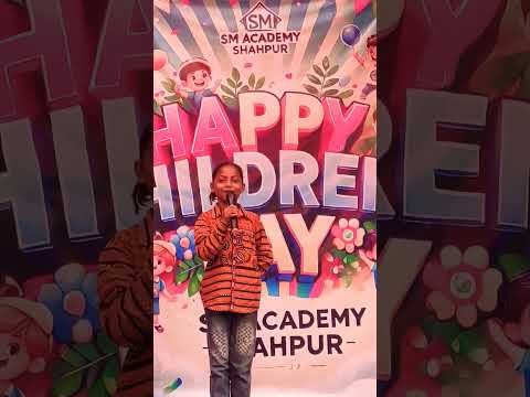 Johny Johny yes papa poem kavita #school #smacademyshahpur #education #smacademy