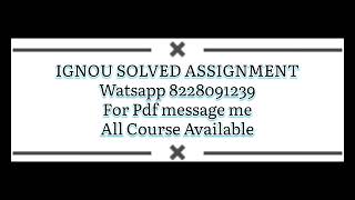 bhic 133 solved assignment 2023-24 / IGNOU bhic 133 solved Assignment 2023-24 / pdf wtsp 8228091239