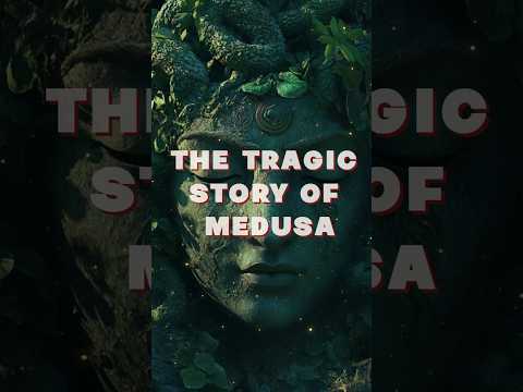 The tragic story of Medusa. #medusa #greekmythology #mythologyexplained #bedtimestory #shorts