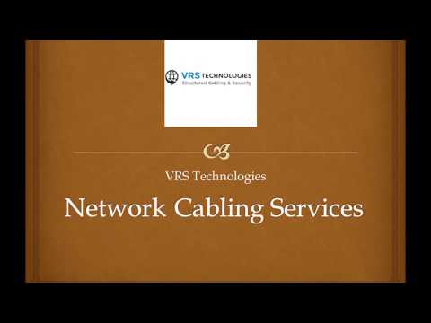 Network Cabling Services in Dubai - VRS Technologies