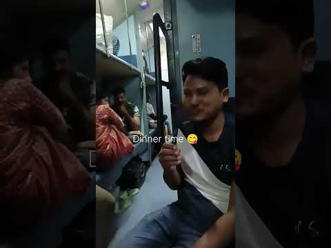 Pune to Hyderabad train journey 😍 Pune to Hyderabad travels 🚊