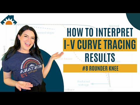 How to Interpret I-V Curve Tracing Results #8: Rounder Knee