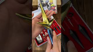 Unboxing Tiny Naruto Weapons!#naruto #unboxing #ninjaweapons #shuriken #kunaiknife #narutofans