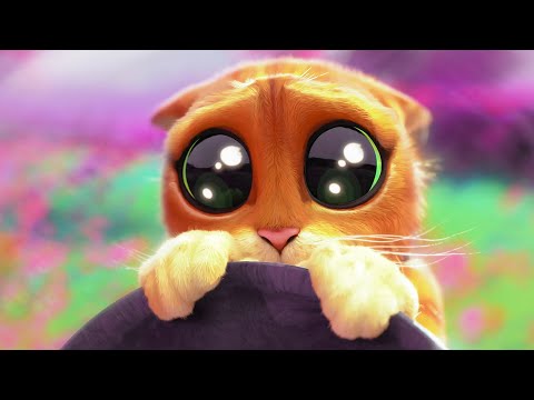 Cute Eyes - Puss in Boots: The Last Wish 4k