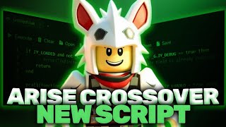 Arise Crossover Script 2025 – Auto Farm, Fast XP, Auto Quest, Infinite Boost & GUI