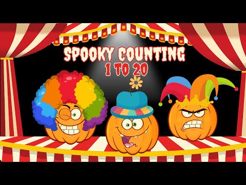 Spooky Counting 1-20 | Halloween Counting Song for Kids
