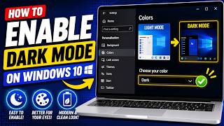 How to Enable Dark Mode on Windows 10