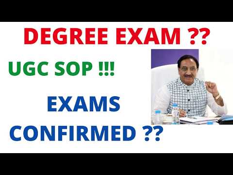 ALL UNIVERSITY UPDATE | vtu updates today 2020 | UGC SOP explained  !!