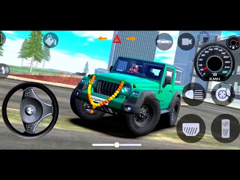 Dollar (Song) Modified Mahindra Green thar 😈|| Indian Cars Simulator 3D || Android Gameplay Part 5