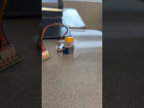 Stepper Motor with Remote #coding #diy #technology #stepper
