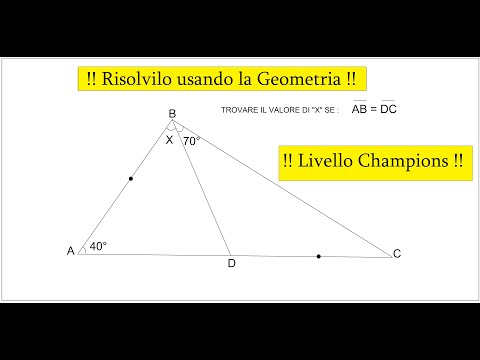 Problema geometria esame d'ammissione prova risolverlo\ can you solve it?