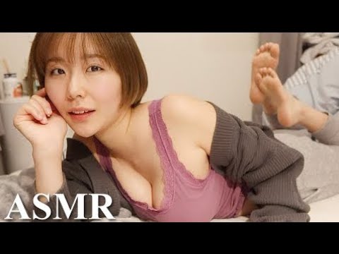 脳がとろける？ベッドでおやすみトーク😪【ASMR】Japanese Whispering 雑談 囁き あけおめ サボりたい 年間再生数吉本1位 バストアップマッサージ 体型維持の秘訣 マインド童貞