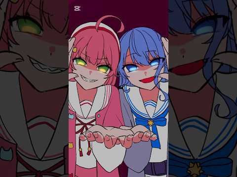 みこめっとパロ描いてみました てえてえˆ- ̫ -ˆ