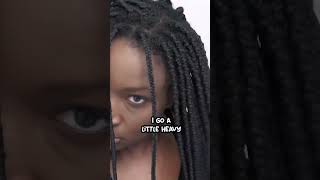 My long term protective style routine #shorts #naturalhair #hairroutine #protectivestyles #haircare