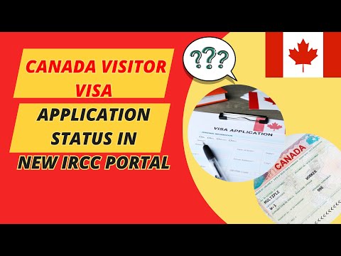How to Check Canada Visitor Visa Application Status in New IRCC Portal?