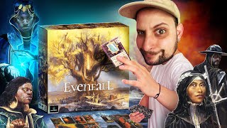 Um jogo de COMBOS, CARTAS e muita BRUXARIA! - Evenfall - Regras Rápidas e Review