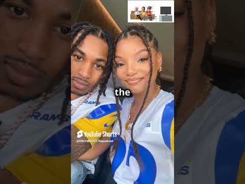 Halle Bailey actress and singer spit up with DDG 😢 #ddg #hallebailey #gossip #littlemermaid