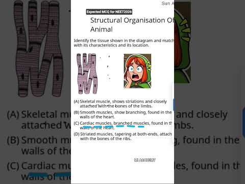 Crack Structural Organisation of Animals in seconds must-watch🔥|NCERT based explanation 📖#neet2026