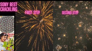 Sony Vinayaga Fireworks-Texas Rider Skyshot Cracker Testing 2025 #crackers #fireworks #diwali #bomb 