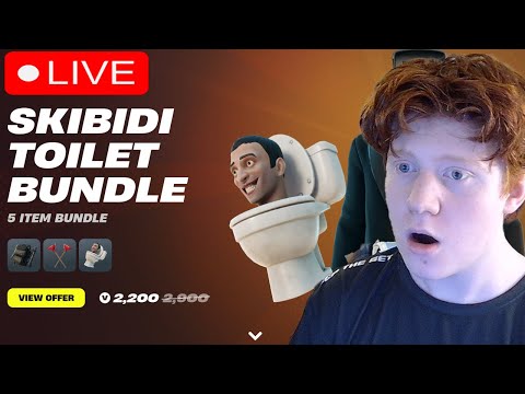 🔴LIVE- SKIBIDI TOILET IS IN FORTNITE?!😱