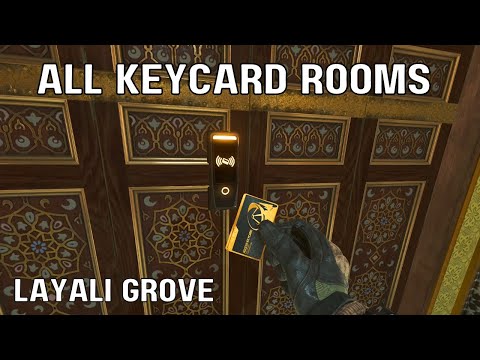 All Layali Grove Keycard Rooms | Delta Force: Operations