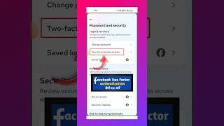 How to enable Facebook two-factor authentication?