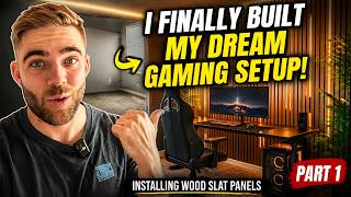 Is This The Best Setup Upgrade? Wood Wall Panels!