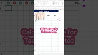 Track project progress like a pro style #excel #exceltips #exceltutorial