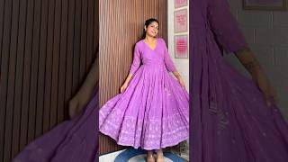 Omg🥰Anarkalis from flipkart #shortsvideo #flipkarthaul