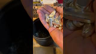 A Day's Worth of Silver Pouring in 60 Seconds #shorts