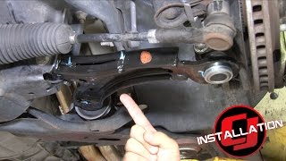 Mustang Ford Performance Front Lower Control Arm Upgrade Kit 2005-2010 Installation