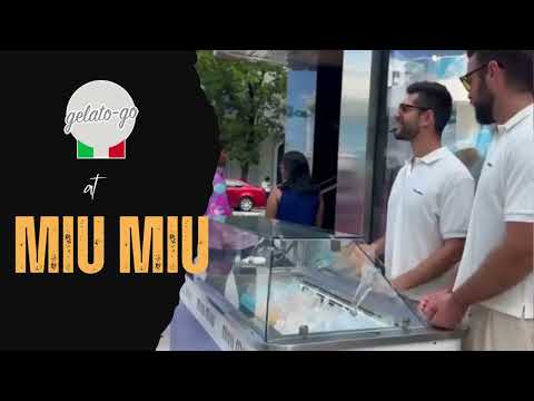 GelatoGo's Catering Success at the Miu Miu Event!