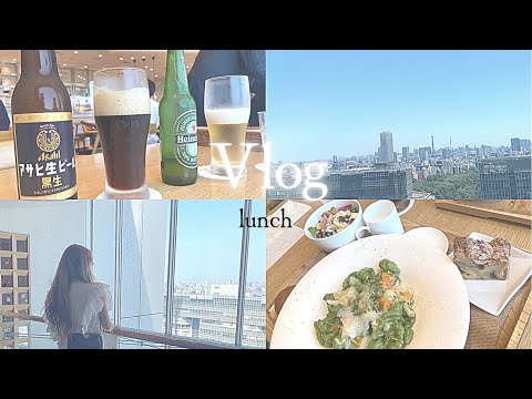 【Vlog】小田急センチュリータワー /サザンタワーダイニングでlunchしたよ🍽in新宿