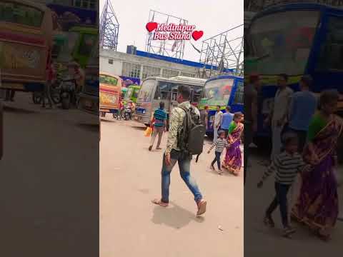 Medinipur bus stand #trending  #viralvideo