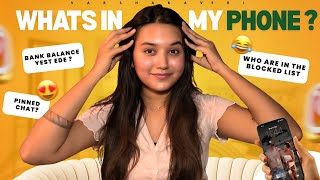 What’s in my phone 📱? (2025 edition) 🧿 #varshakaveri #youtube #whatinmyphone 