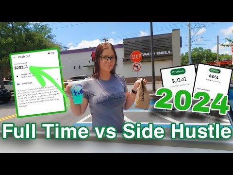 UberEats Full Time vs Side Hustle 2024