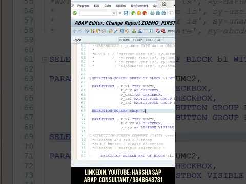 Command Prompt Shortcut in ABAP
