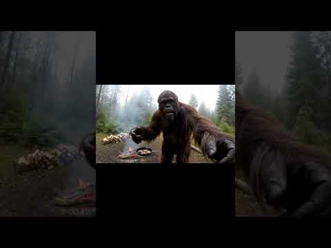 Bigfoot VLOG. Cooking burgers 🍔 #bigfoot