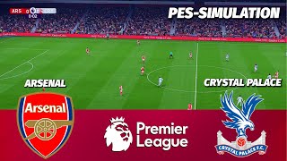 🔴LIVE | ARSENAL vs CRYSTAL PALACE - PREMIER LEAGUE 2025/26 | PES 21 Simulation