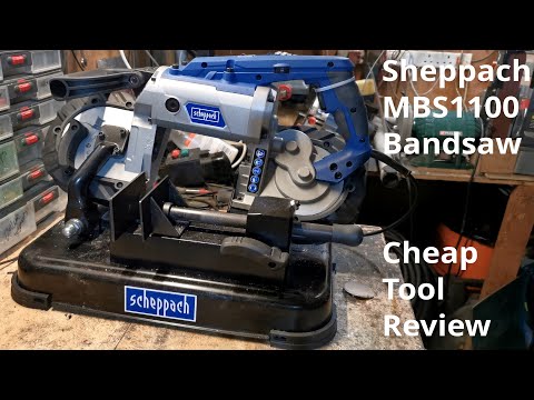 Cheap Tool Review - Sheppach MBS1100 Band Saw