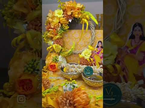 Haldi Tray✨️ #haldi #haldiceremony