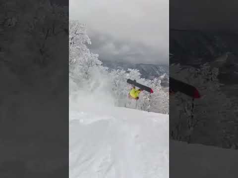 Powder Paradise! Massive Jumps in JAPOW Wonderland!　#japow