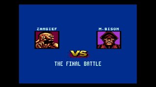 🥊🕹️ Street Fighter II on Atari 8-bit: Zangief 🇷🇺 HARD MODE Longplay💥
