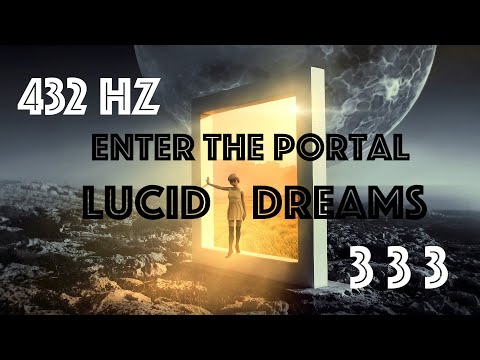 432 HZ music for SLEEP | LUCID DREAM from a FIRST TRY!!! | Fly high | frequency meditation music