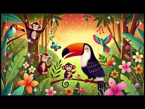 Tilly the Toucan's Jungle Bedtime Story - Sleep Meditation For Kids
