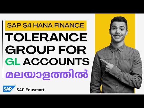 Tolerance Group for GL Accounts | General Ledger | SAP S4 Hana Finance | Class - 13