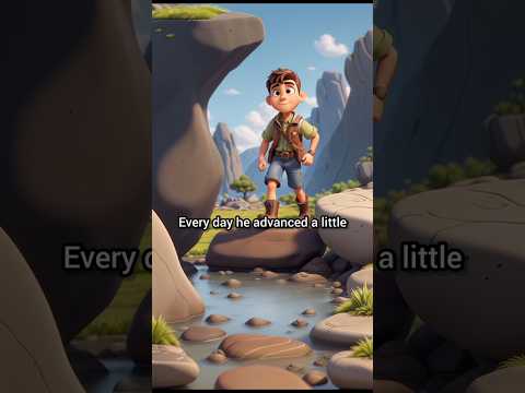 Persistence makes peaks reachable...  #animation #happymind #humor # #creativekids #kidseducation