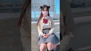 【ノーブラ】どっちも見えてしぬｗ #shorts